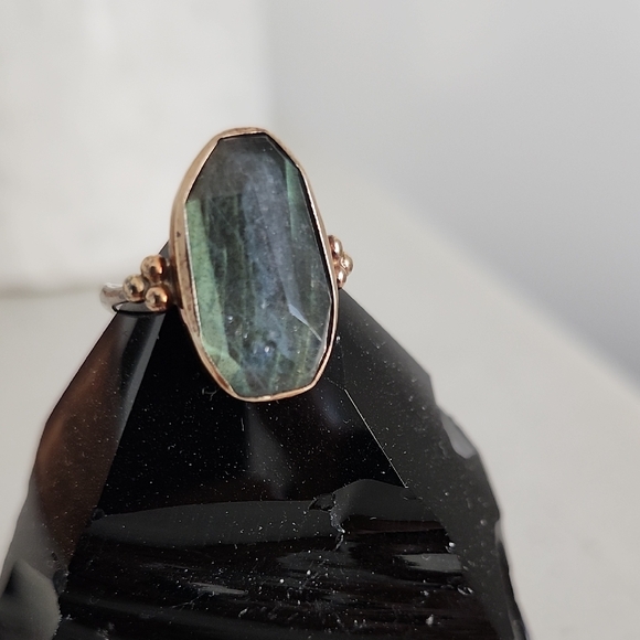 bluboho Jewelry - Stunning Bluboho Labradorite Ring One Of A Kind!
